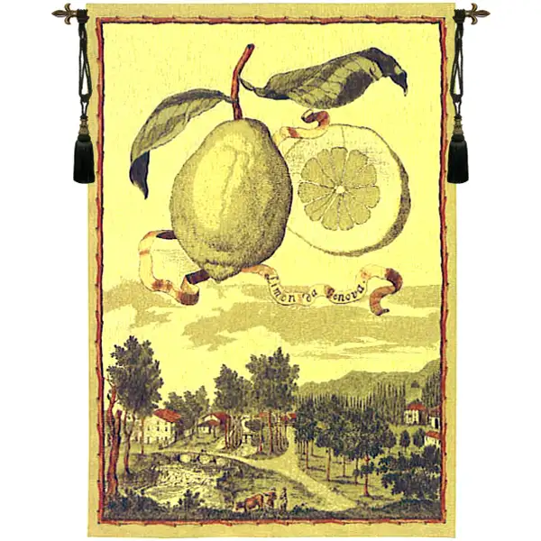 Lemon De Genova Belgian Wall Tapestry