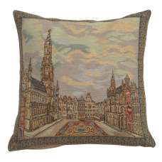 Grand Place Brussels  European Cushion Covers