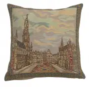Grand Place Brussels Belgian Cushion Cover