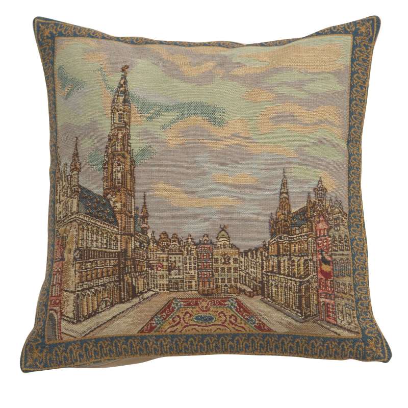 Grand Place Brussels  European Cushion Covers