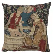 Vendages III Belgian Couch Pillow