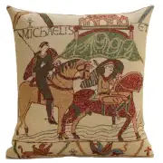 Bayeux Mont St. Michel I Belgian Cushion Cover