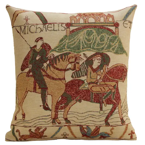 Bayeux Mont St. Michel I Belgian Cushion Cover
