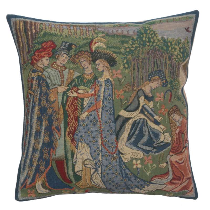 Duc De Berry II Belgian Cushion Cover