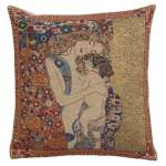 Mere et Enfant by Klimt Belgian Cushion Cover