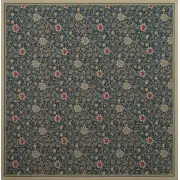 Fleurs De Morris Belgian Throw – 59 in. x 59 in. Cotton/Viscose/Polyester by William Morris