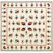 The Tulips Belgian Throw