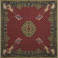 Dame a la Licorne Tapestry Throw