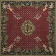 Dame a la Licorne Belgian Tapestry Throw