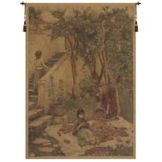 The Orange Gatherers European Tapestry