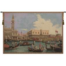 Bucintoro Venice Italian Tapestry Wall Hanging