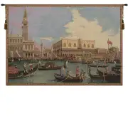 Bucintoro Venice Italian Tapestry - 54 in. x 36 in. Cotton/Viscose/Polyester by Canaletto
