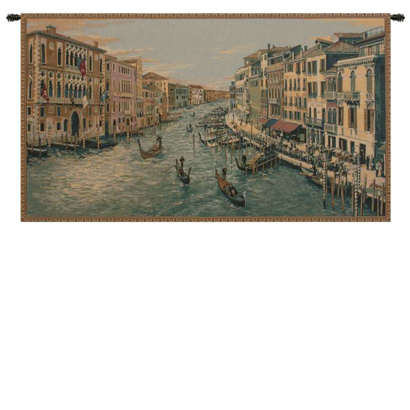 Grand Canal Italian Tapestry Wall Hanging