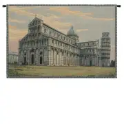 Duomo Pisa Italian Tapestry - 19 in. x 12 in. Cotton/Viscose/Polyester by Charlotte Home Furnishings