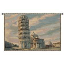 Torre di Pisa Italian Tapestry Wall Hanging