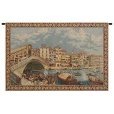 Ponte di Rialto Italian Wall Hanging Tapestry