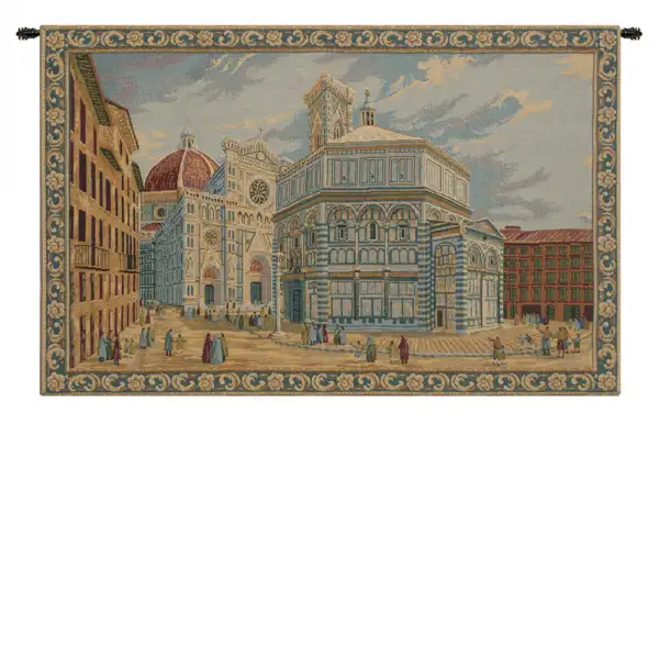 Duomo e Battistero Firenze Italian Wall Tapestry