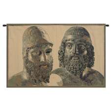 Bronzi di Riace Italian Wall Hanging Tapestry