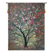 Hopefull Tree By Simon Bull Belgian Tapestry Wall Hanging - 26 in. x 34 in. Cotton/Viscose/Polyester by Simon Bull