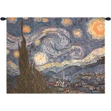 Starry Night Fine Art Tapestry