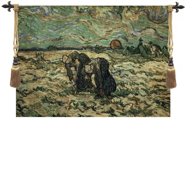 Two Peasant Women Wall Tapestry