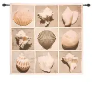Weathered Shell Sample Fine Art Tapestry