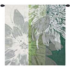 Graphic Blooms I Fine Art Tapestry