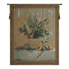 Fruit and Floral  Tapestry Wall Hanging