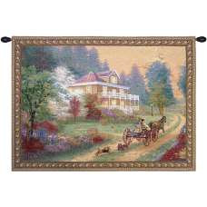 Sunday Drive Tapestry Wall Art