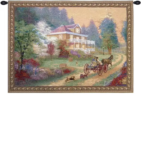 Sunday Drive Wall Tapestry