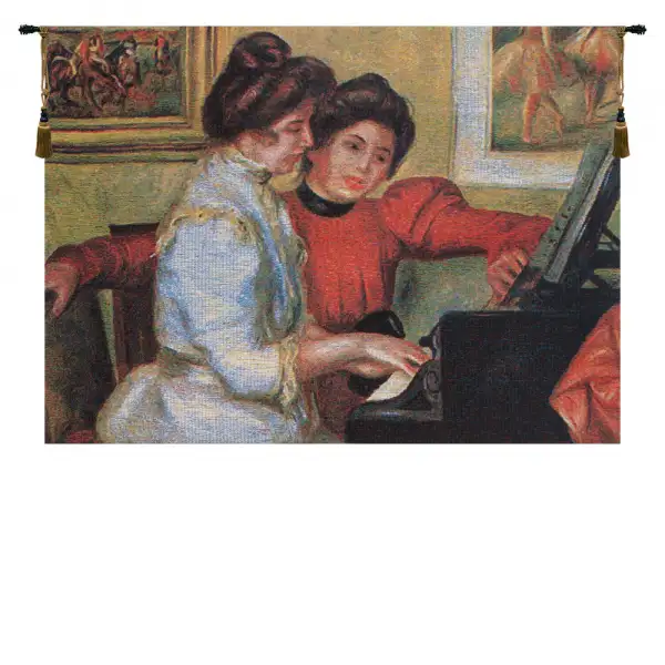Piano Belgian Wall Tapestry