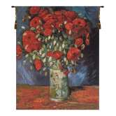 Poppy Flowers Flanders Tapestry Wall Hanging