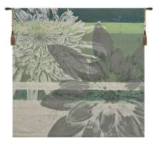 Graphic Blooms II Tapestry of Fine Art