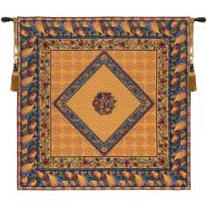 Floral Harvest French Tapestry Throw