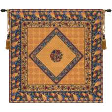 Floral Harvest French Tapestry Throw