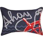 Nautical Knots Ahoy Climaweave Rectangle Cushion Cover Cover