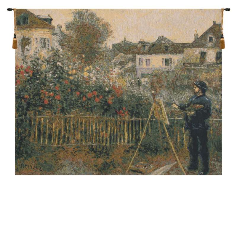 Monet Painting I European Tapestry Wall Hanging