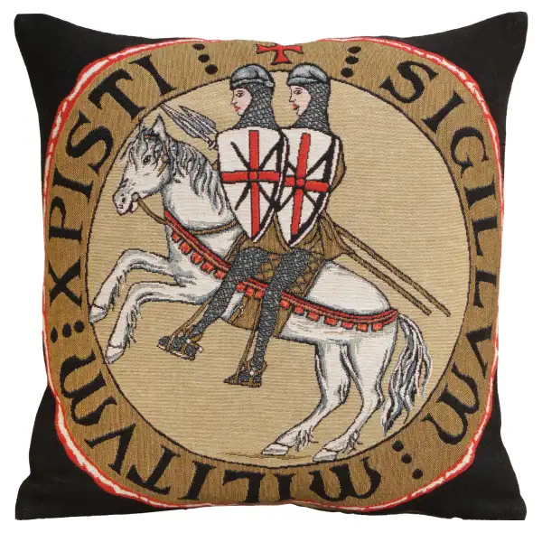 Sceau Templier I Belgian Sofa Pillow Cover