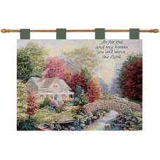 Autumn Tranquility Fine Art Tapestry
