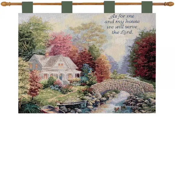 Autumn Tranquility Wall Tapestry