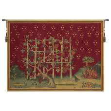 Vendanges Des Reprouves French Tapestry Wall Hanging