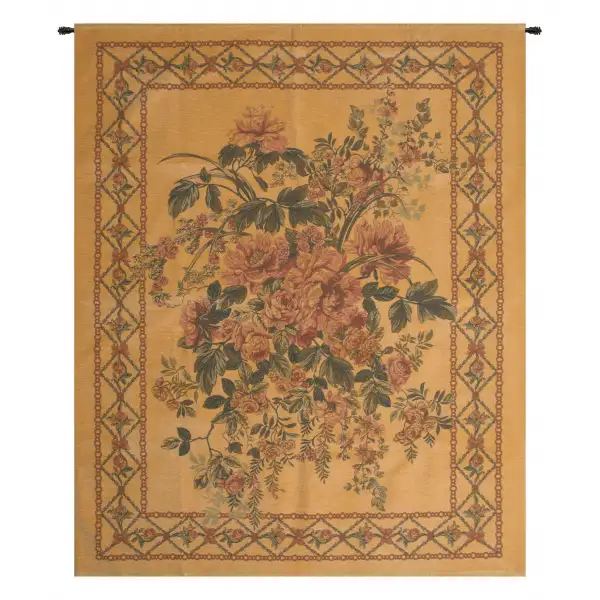 Charlotte Home Furnishing Inc. Belgium Tapestry - 55 in. x 69 in. | Floralie