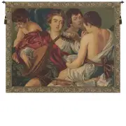Concerto Caravaggio Italian Tapestry - 26 in. x 23 in. Cotton/Viscose/Polyester by Michelangelo