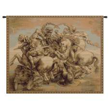 The Battle of Anghiari Italian Tapestry