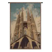 The Holy Family Italian Tapestry Italian Tapestry - 12 in. x 19 in. Cotton/Viscose/Polyester by Antoni Gaudí