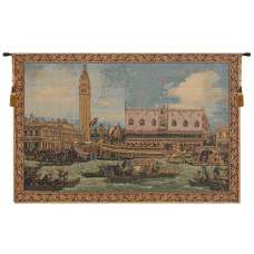 Bucintoro I Small Italian Tapestry