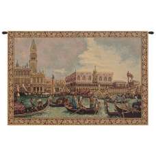Bucintoro II Small Italian Tapestry Wall Hanging
