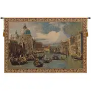 Saint Mary of Health and the Grand Canal Horizontal Small Italian Wall Tapestry