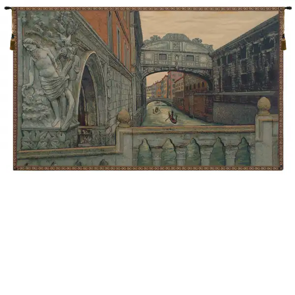 Bridge of Sighs II Italian Wall Tapestry