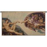 The Creation by Michelangelo Italian Tapestry Wall Hanging